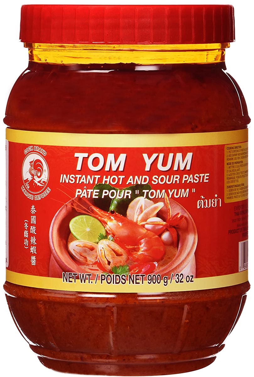 Tom Yum Paste, scharf und sauer für Suppen, 900 g