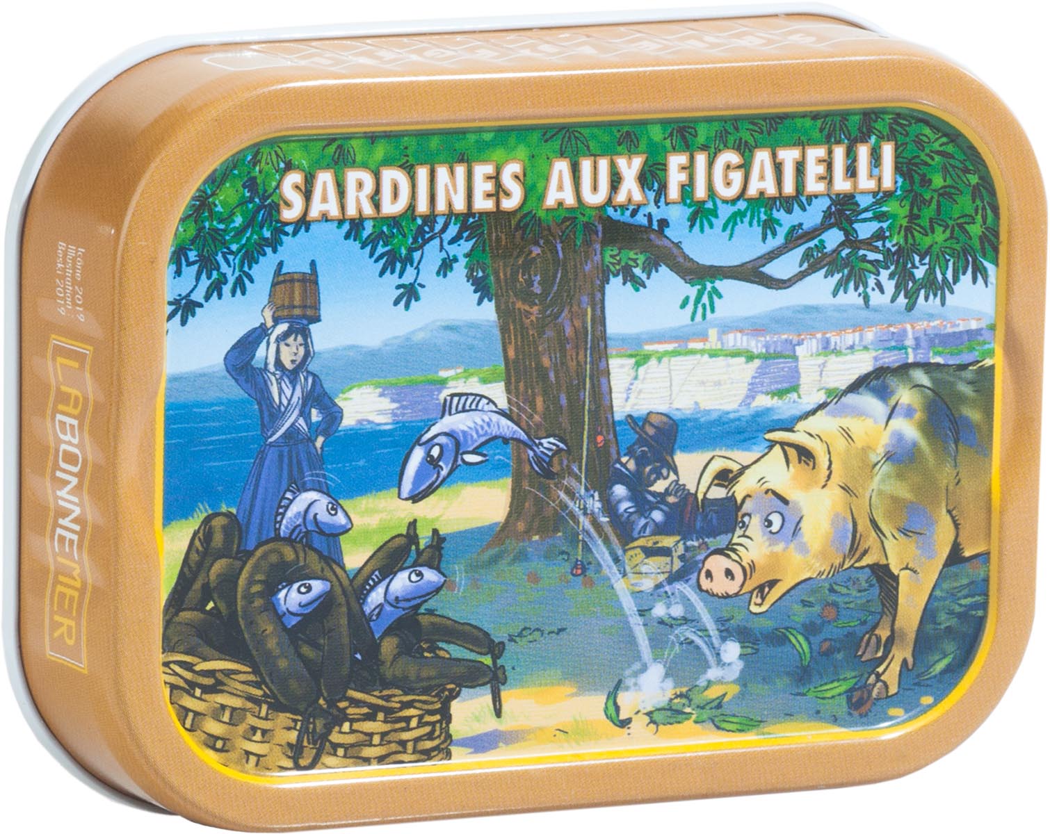 Sardines aux Figatelli - Sardinen mit Figatellu