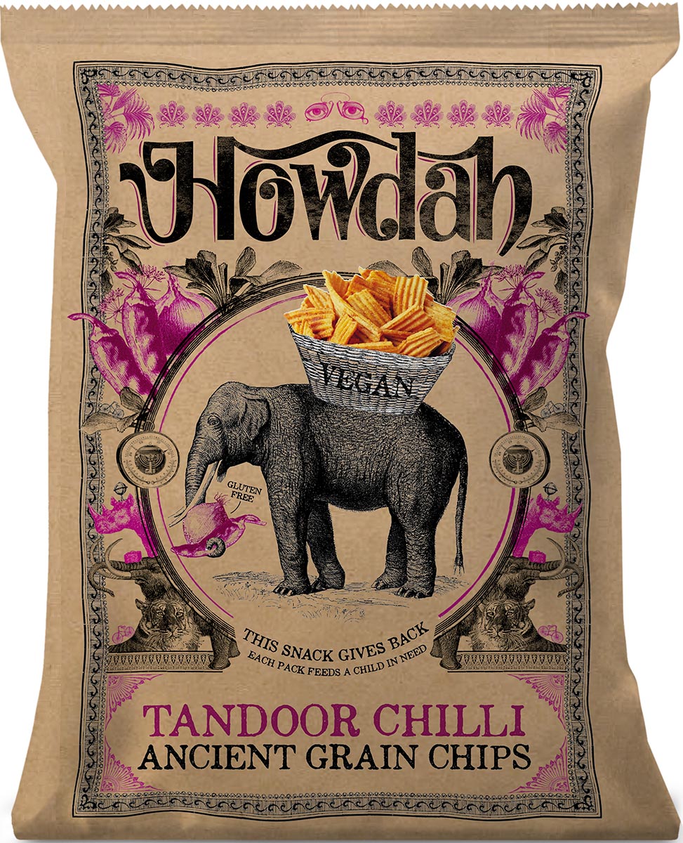 Howdah Tandoor Chilli Ancient Grain Chips