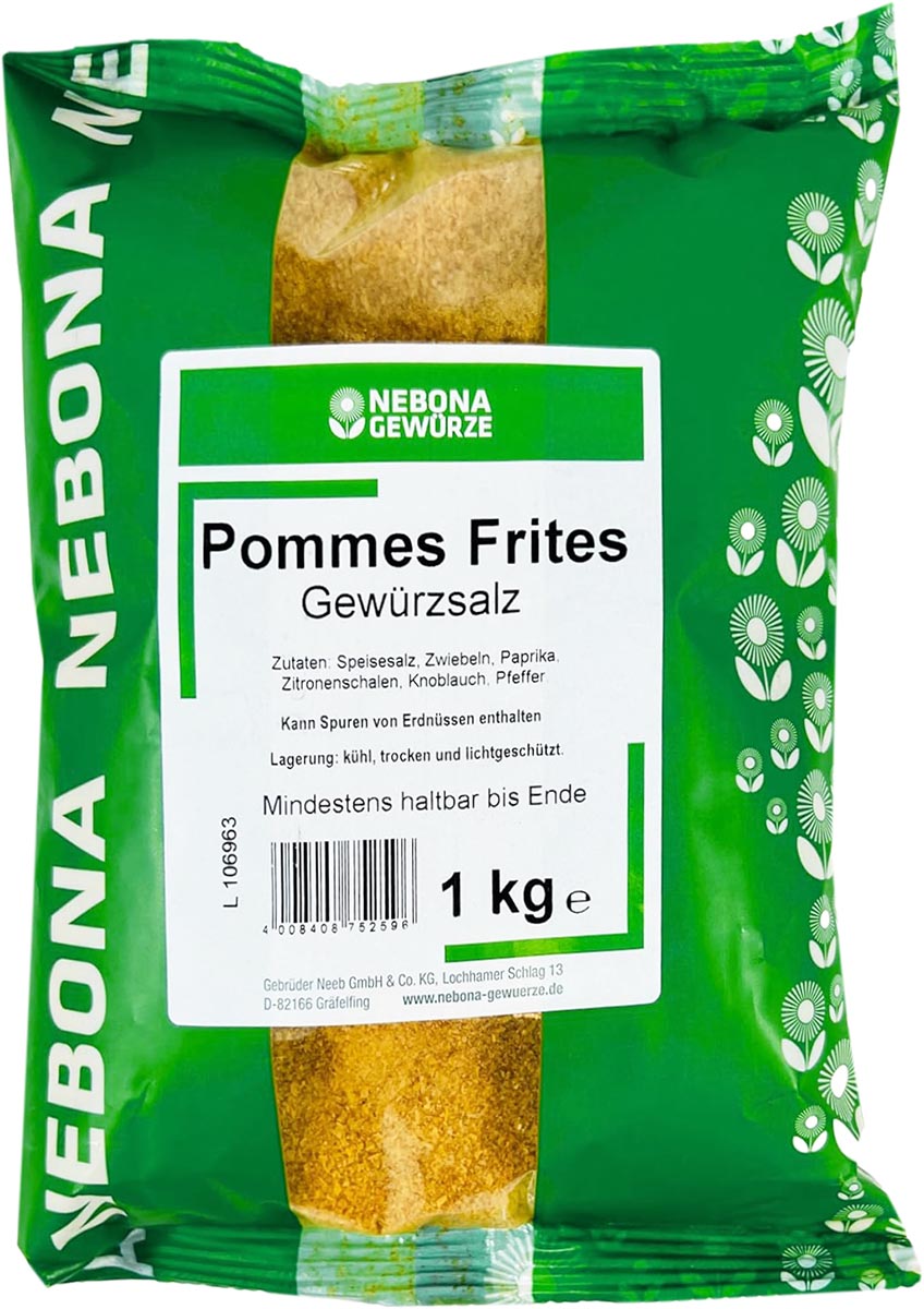 Nebona Pommes Frites Gewürzsalz