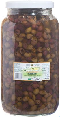 Taggiasca Oliven in Olivenöl 2,6 kg