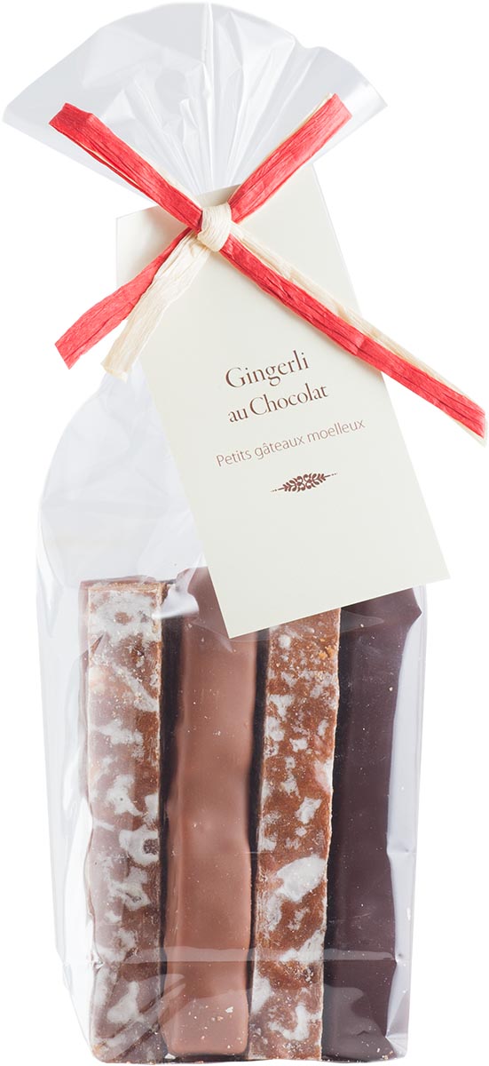 Gingerli au Chocolat, Ingwer Lebkuchenstäben
