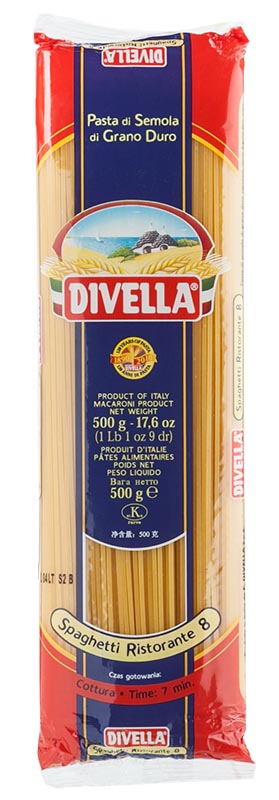 Divella 8 Spaghetti Ristorante